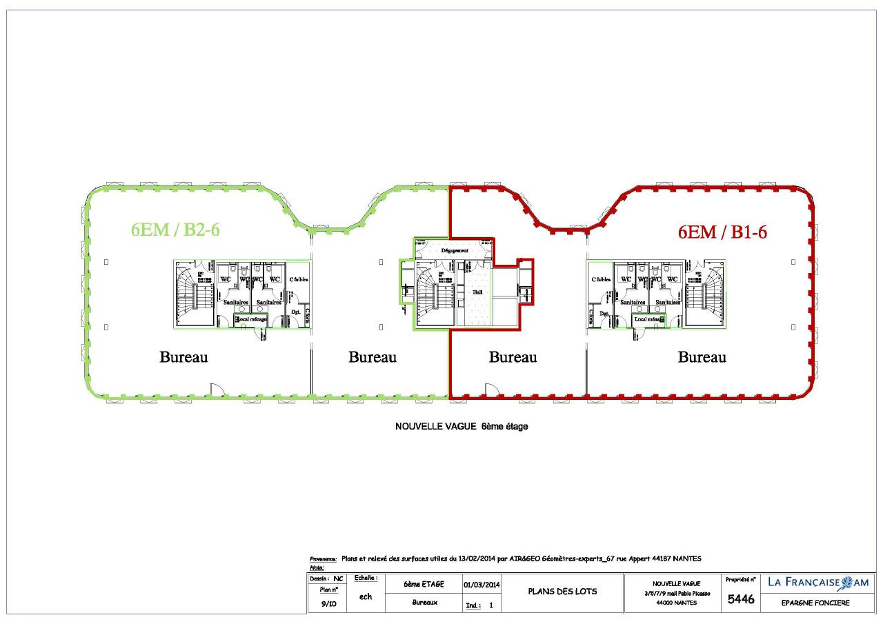 Bureau Nantes 416m² Location bureau Nantes Loire-Atlantique OLBUR2528731 12